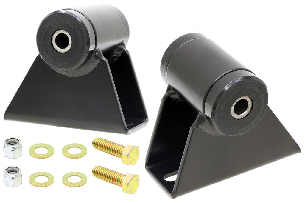 Heavy Duty Motor Mount Kit 87-06 Wrangler YJ TJ/LJ 1 Inch Raised Includes Hardware RockJock 4x4 CE-9200