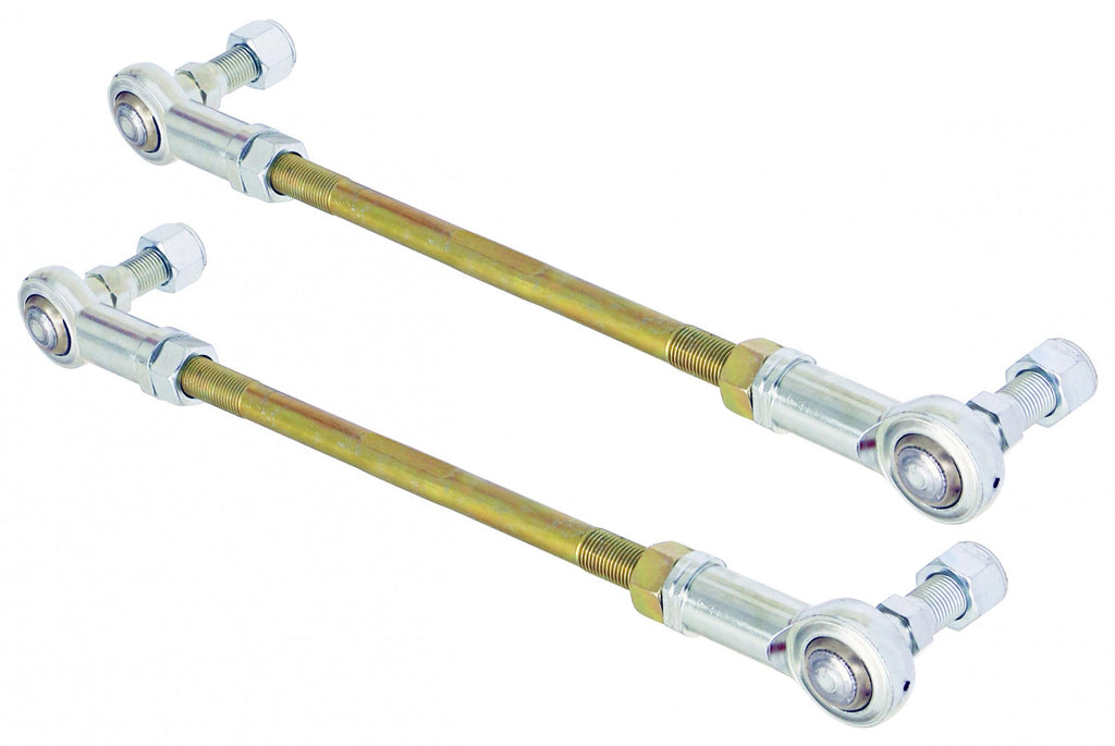 Antirock End Links 14 Inch Rods Includes RH/LH Heim Joints Hardware Pair RockJock 4x4 CE-99002RD2