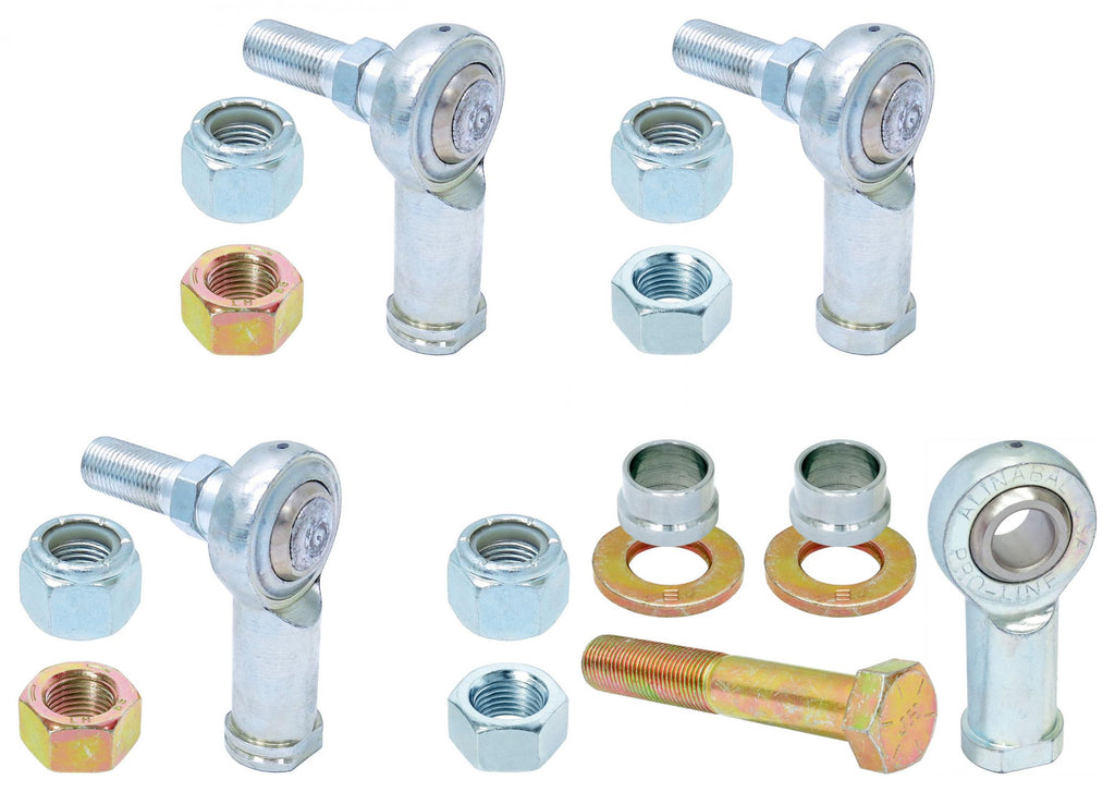 Adjustable Sway Bar End Link Rod End Pack for JL/JT Front Heim Style RockJock 4X4 CE-99005JLF