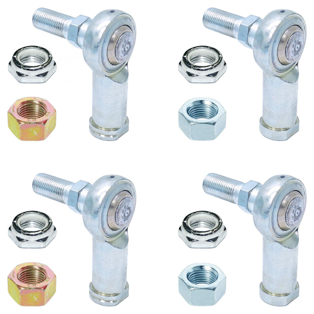 Adjustable Sway Bar End Link Rod End Pack for Aluminum Arms Heim Style RockJock 4X4 CE-99005RA