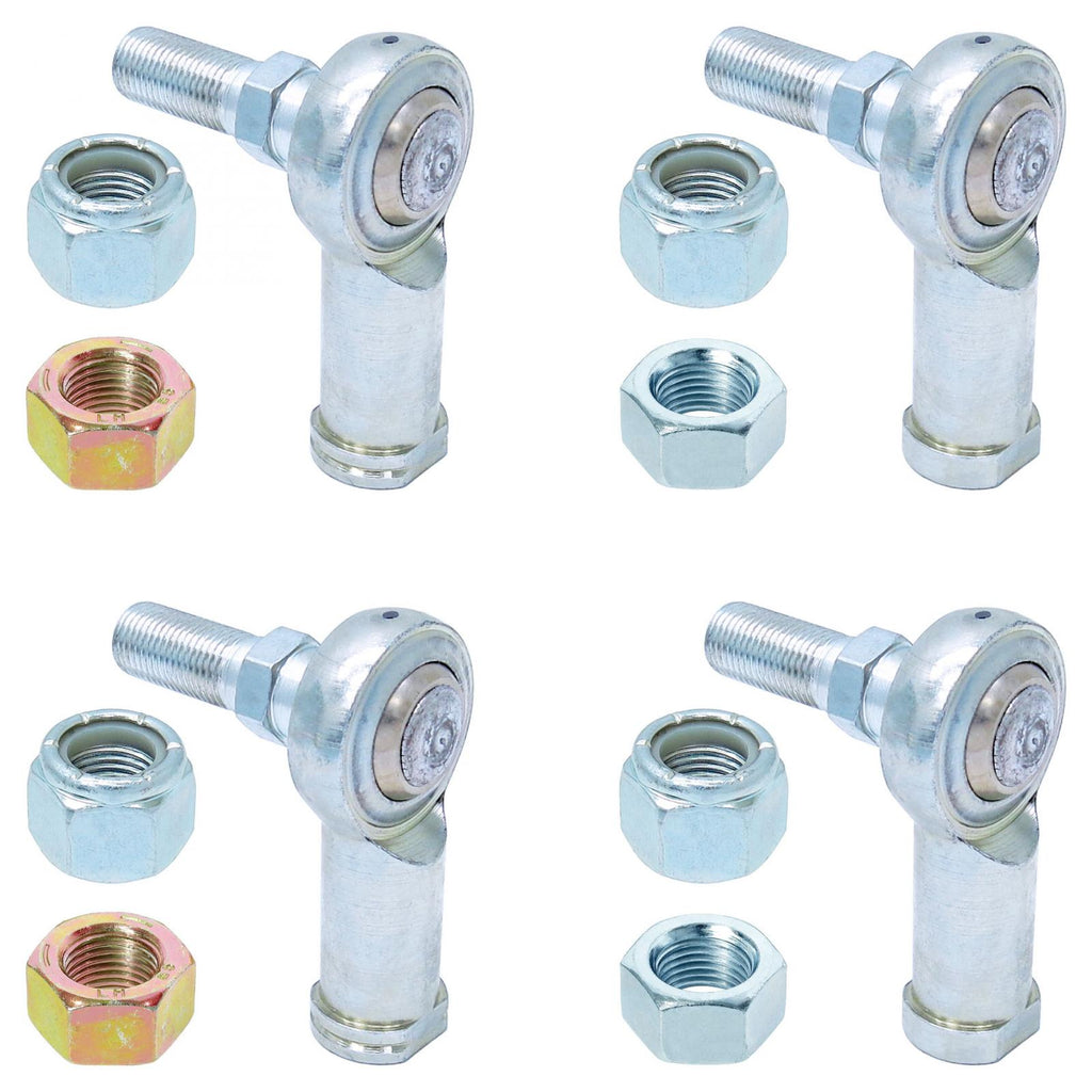 Adjustable Sway Bar End Link Rod End Pack for Steel Arms Heim Style RockJock 4X4 CE-99005R