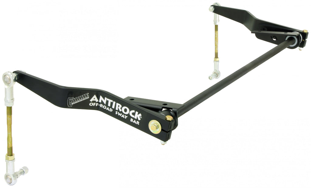 Antirock Sway Bar Kit 07-18 Wrangler JK Front Bolt-On Steel Frame Brackets Steel Arms RockJock 4x4 CE-9900JKF