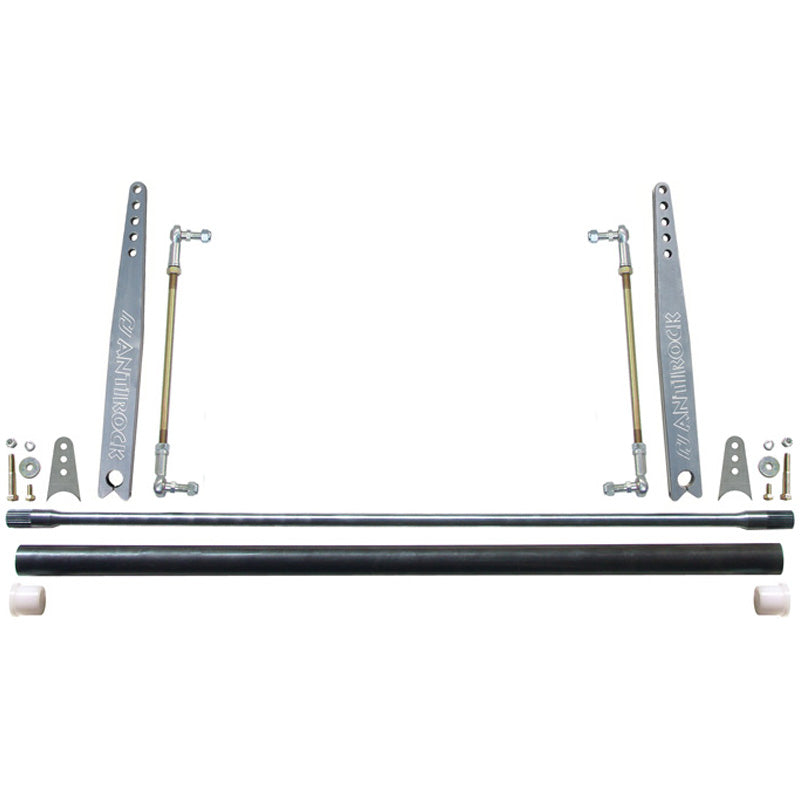 Antirock Sway Bar Kit Universal 36 Inch Bar 18 Inch Aluminum Arms RockJock 4x4 CE-9901A-18