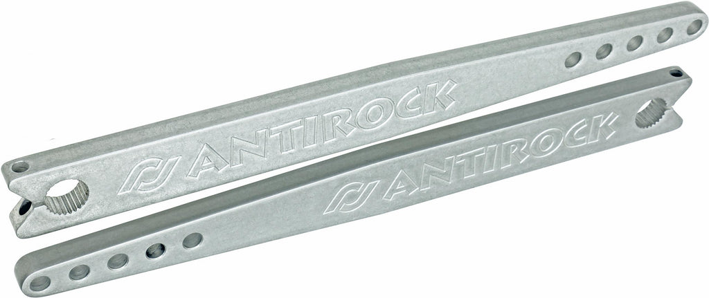 Antirock Aluminum Sway Bar Arms 18 Inch Long Pair RockJock 4x4 CE-9904-18