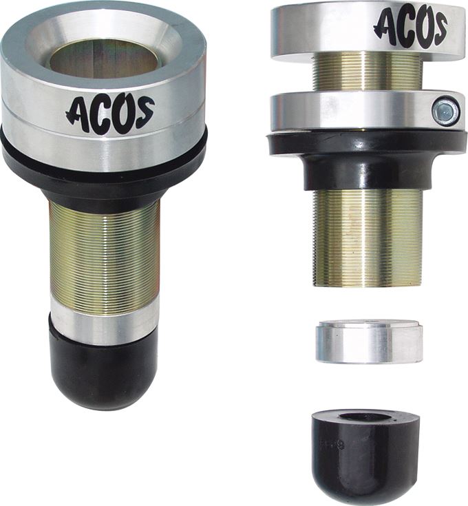 ACOS Coil Over Spring Adjustors 97-06 Wrangler TJ and LJ Unlimited/XJ/MJ Front Pair RockJock 4x4 CE-ACOS