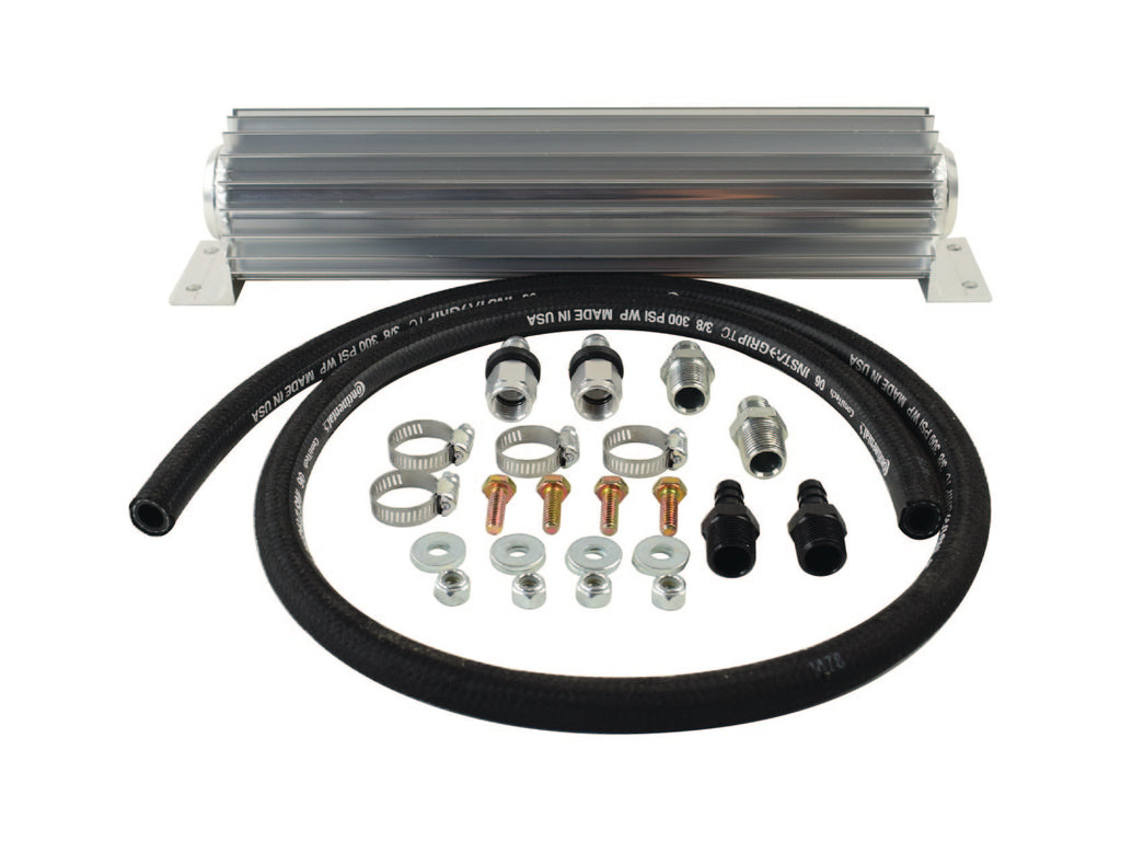 Heat Sink Fluid Cooler Kit with 6AN Fittings PSC Performance Steering Components CK100-6