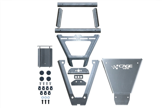 CageWrx RZR XP Turbo S Front Bumper Kit - Skinny Pedal Racing