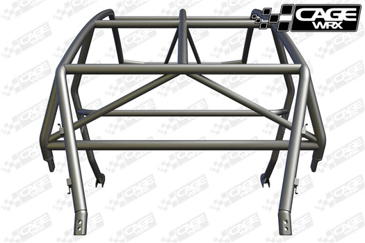 CageWrx "SUPER SHORTY" Cage Kit RZR XP4 1000 / XP4 Turbo (2014-2018) - Skinny Pedal Racing