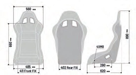 Sparco EVO QRT - Cloth - Skinny Pedal Racing