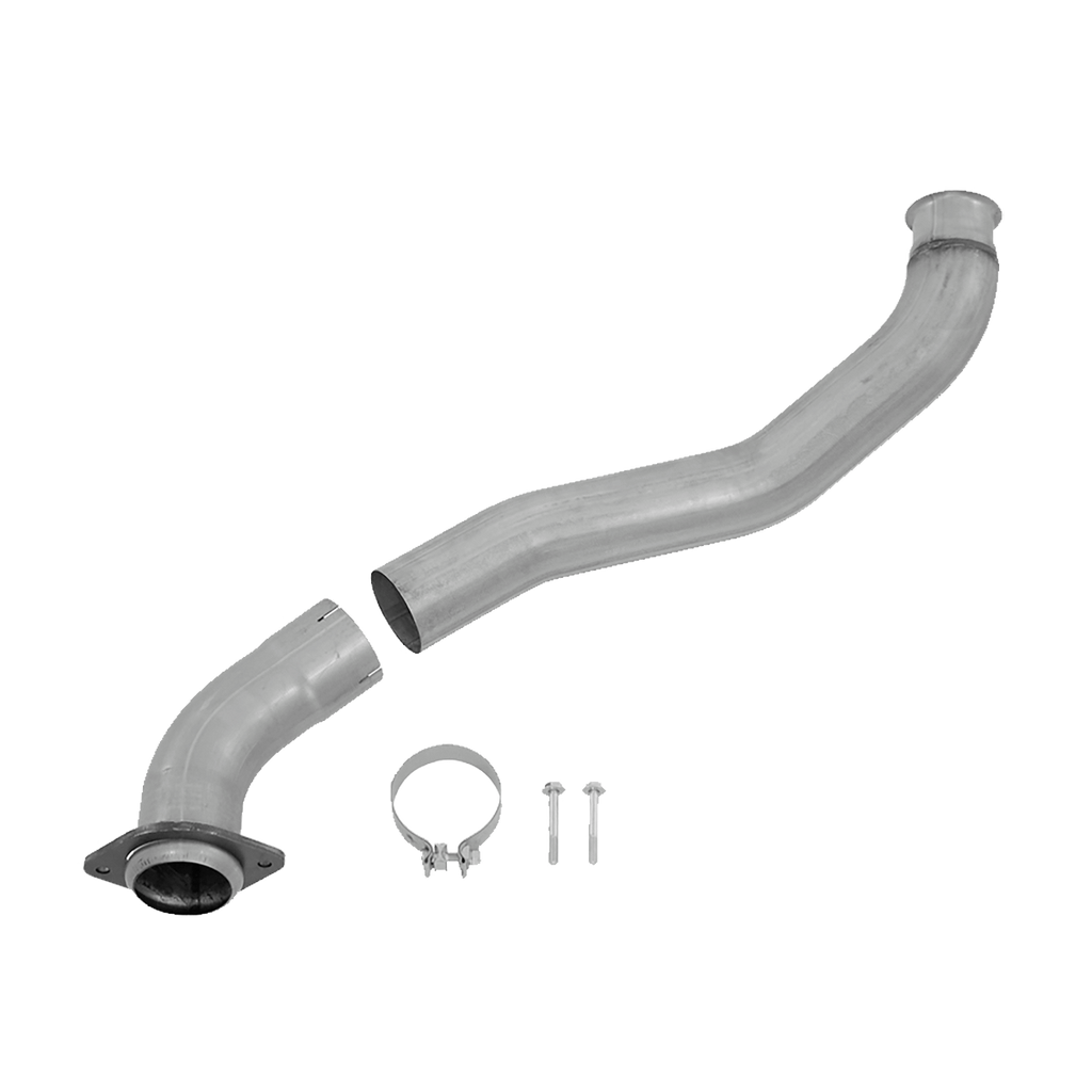 Turbo Down Pipe Aluminized Steel For 08-10 Ford F250/350/450 6.4L Powerstroke MBRP FAL455