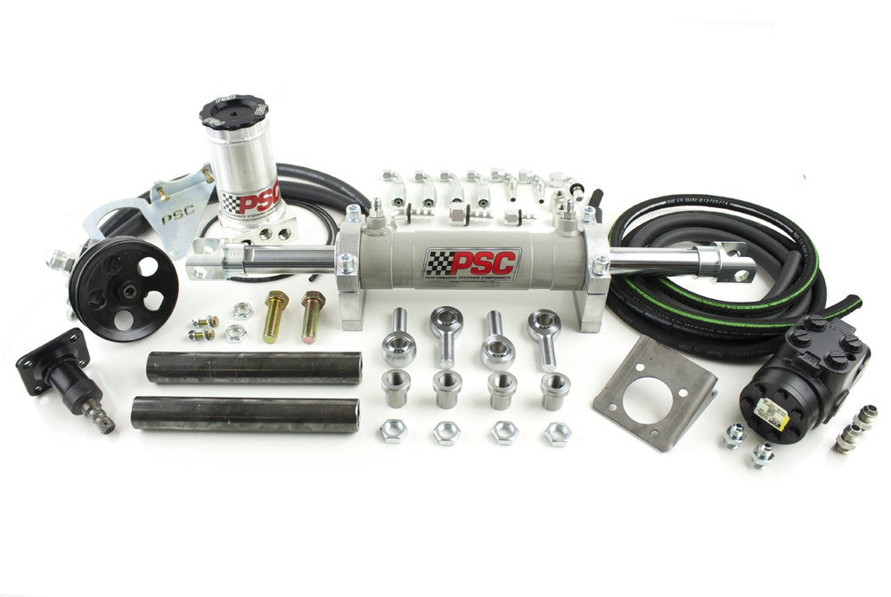 Full Hydraulic Steering Kit, 1997-2006 Jeep LJ/TJ (35-42 Inch Tire Size) PSC Performance Steering Components FHK100TJ