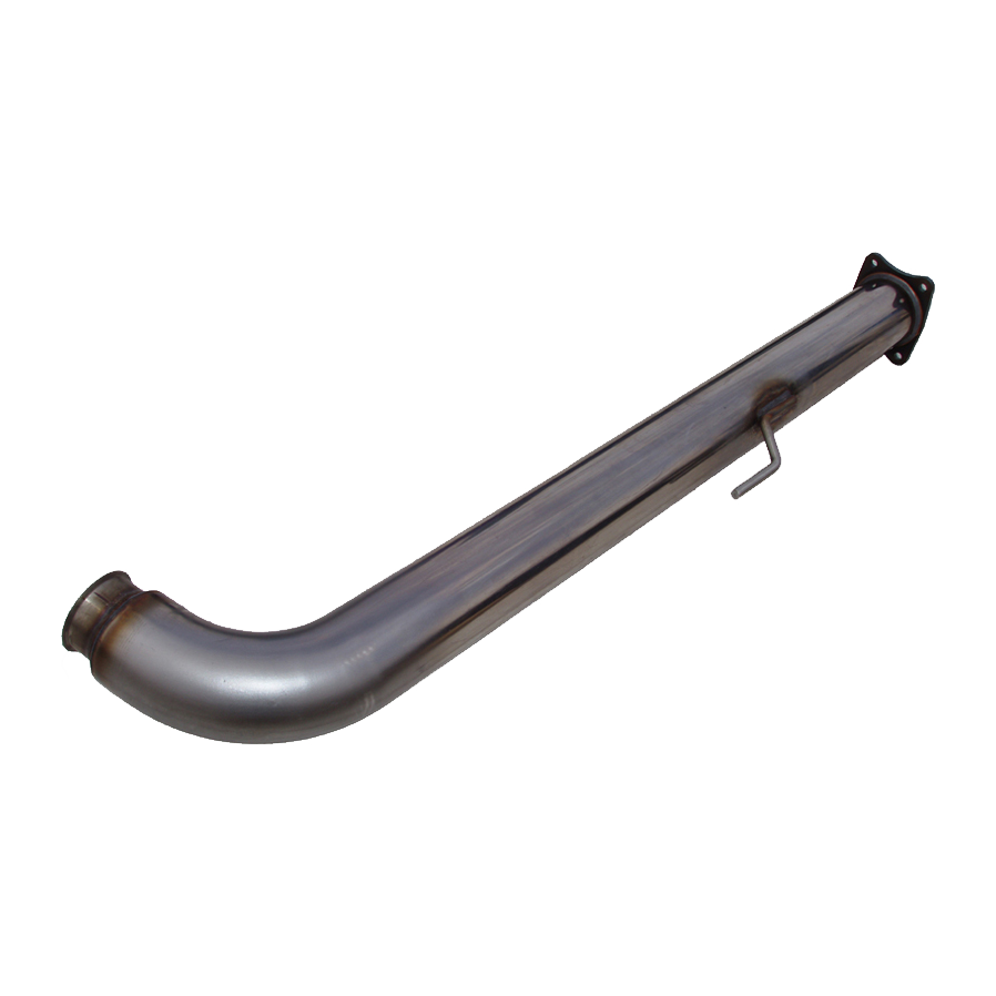 4 Inch Front Exhaust Pipe With Flange For 01-04 Silverado/Sierra 2500/3500 Duramax XP Series MBRP GMS9401