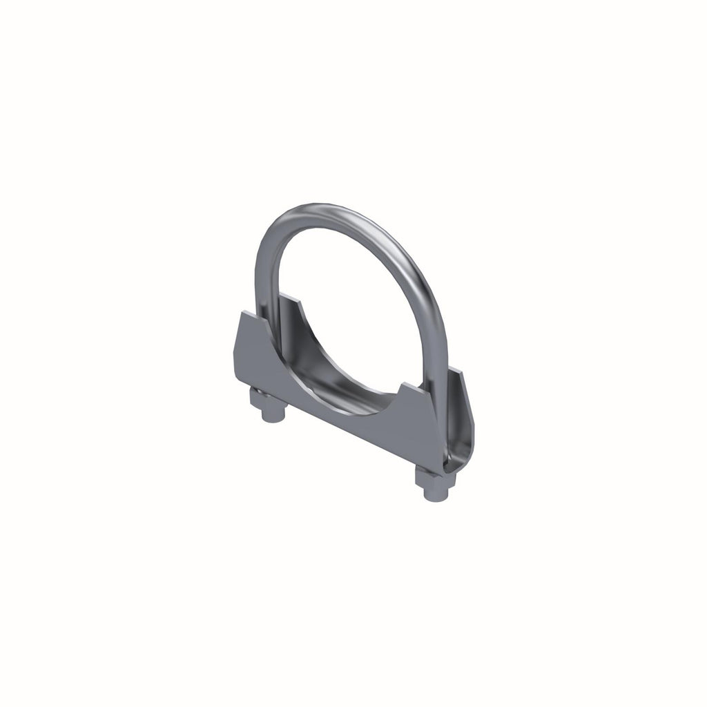 Exhaust Clamp 2.Exhaust Clamp 25 Inch Saddle Clamp Zinc Plated MBRP GP225CS