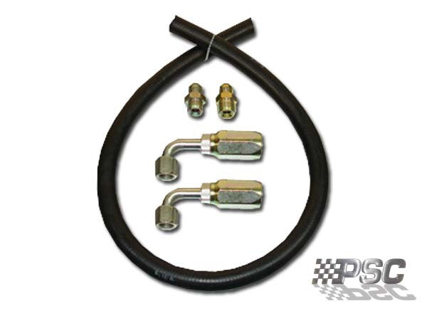 Hose Kit, DIY Universal Inverted Flare High Pressure Hose Kit PSC Performance Steering Components HK2025