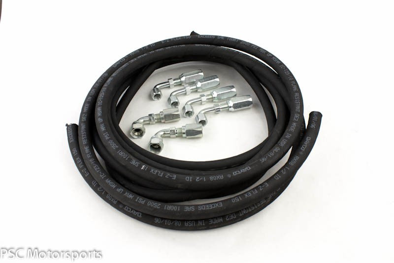 Complete Premium Rear Steer Steering Control (Orbital) Valve Hose Kit PSC Performance Steering Components HK2089-1