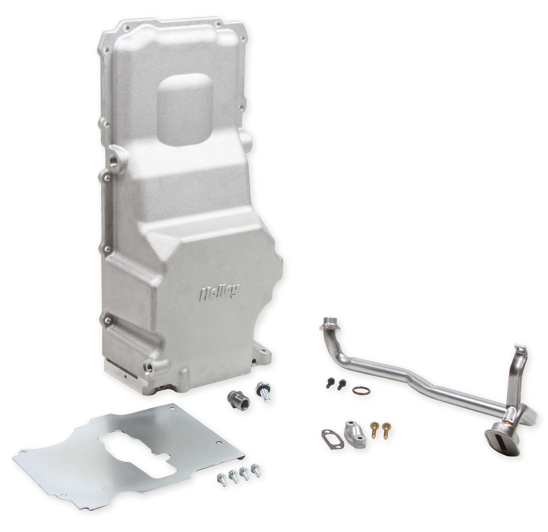 Holley 302-3 GM LS Retro-fit Oil Pan - Additional Front - Skinny Pedal Racing