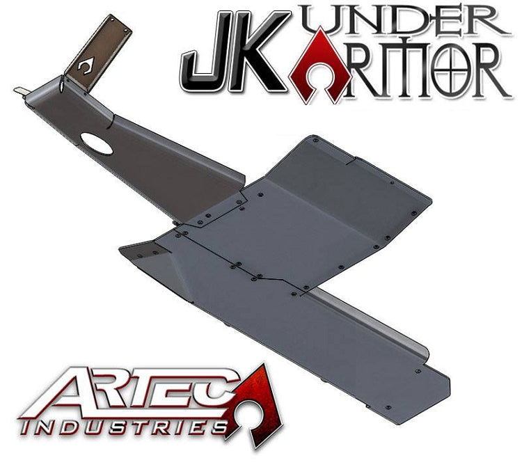 JK Under Armor 2 Door Bellypan Kit 12-16 Wrangler JK Artec Industries JK1020