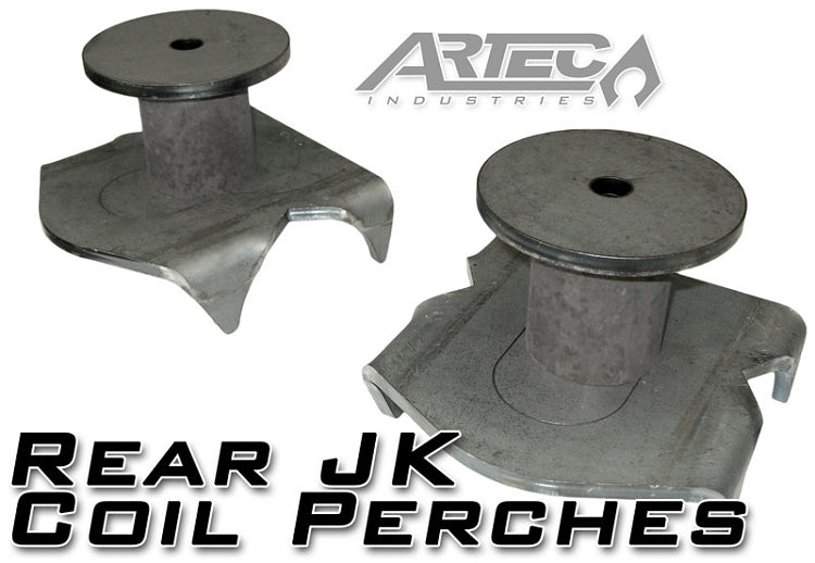 Rear JK Coil Perches And Retainers Pair  Artec Industries JK4425