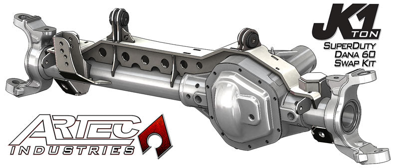 JK 1 Ton Superduty 99-04 Front Dana 60 Swap Kit W/Daystar Bushings Artec Industries JK6031