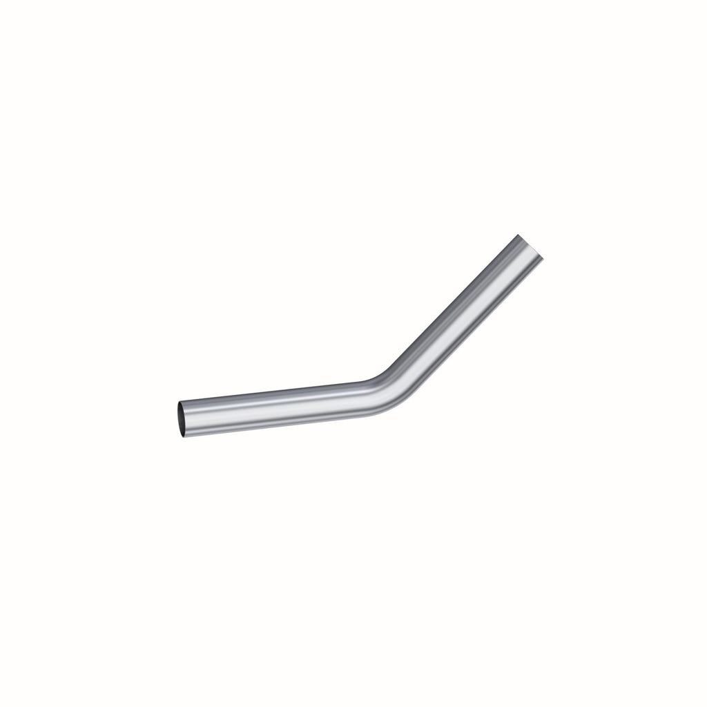 Exhaust Pipe 2.Exhaust Pipe 25 Inch 45 Degree Bend 1 2 Inch Legs Aluminized Steel MBRP MB2001