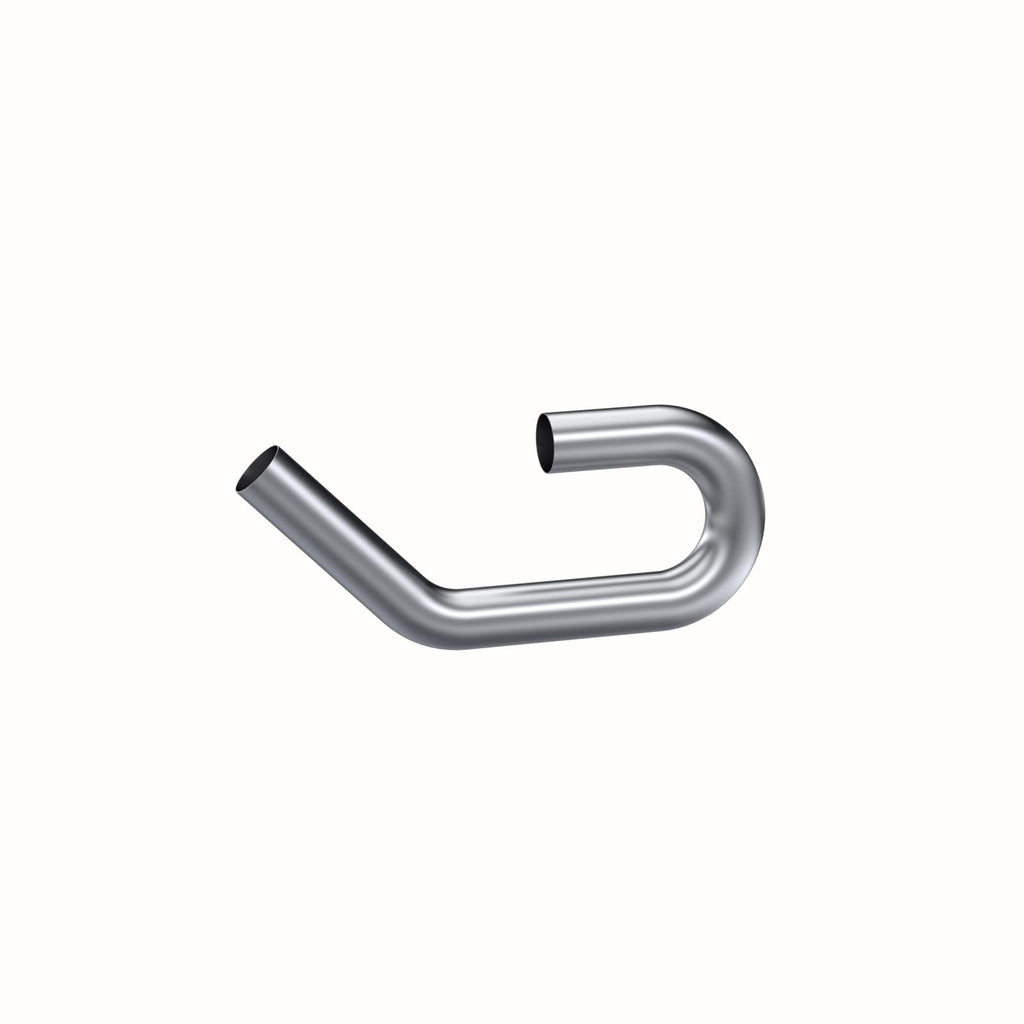 4 Inch 180 and 45 Degree Bend Exhaust Pipe 12 Inch Legs Aluminized Steel MBRP MB2030