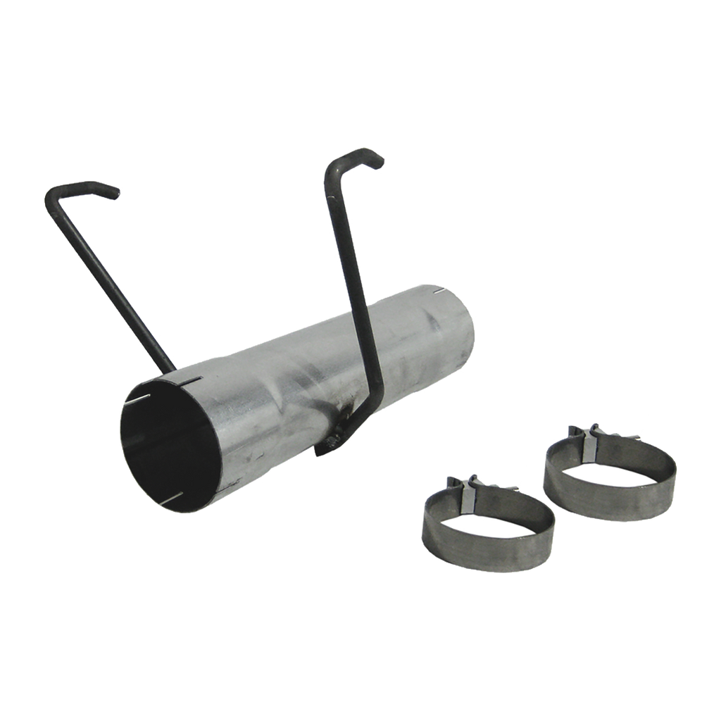 Dodge Cummings 4 Inch Muffler Delete Pipe Installer Series For 07-12 Dodge Ram Replaces all 17 Inch Overall Length Mufflers MBRP MDAL017