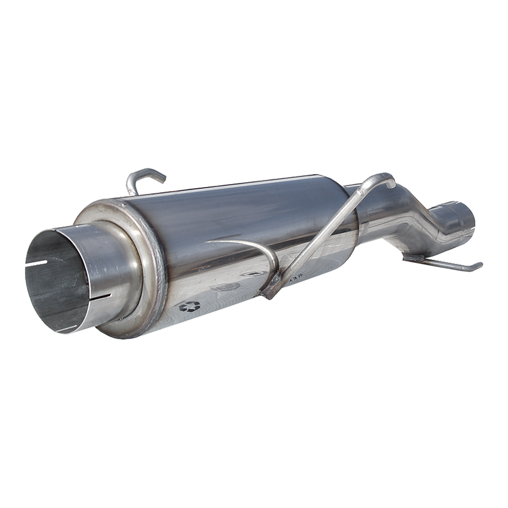 High-Flow Muffler Assembly T409 Stainless Steel For 04-07 Dodge Ram Cummins 600/610 fits to stock only MBRP MK96116