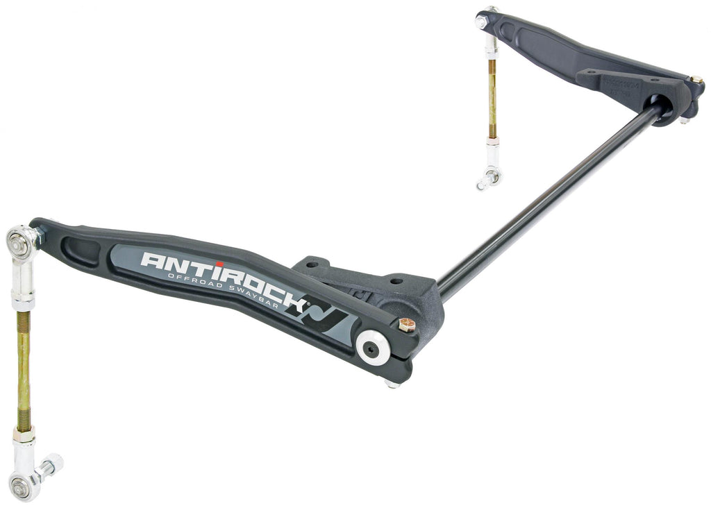 Antirock Sway Bar Kit JK Front Forged Arms Forged Brackets (Heavy) 1 Inch Bar RockJock 4X4 RJ-236100-101