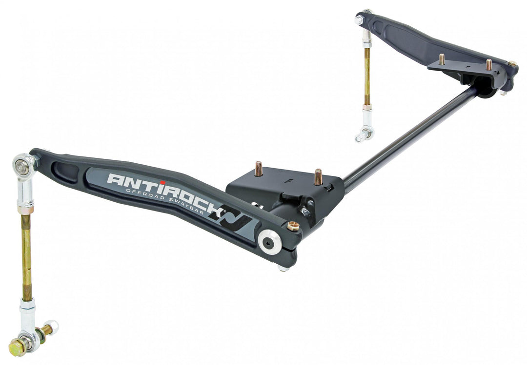 Antirock Sway Bar Kit JL/JT Front Forged Arms Steel Brackets .850 Inch Bar RockJock 4X4 RJ-246100-101