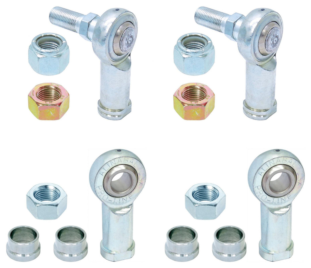 Adjustable Sway Bar End Link Rod End Pack for JT Rear Heim Style RockJock 4X4 RJ-253202-101