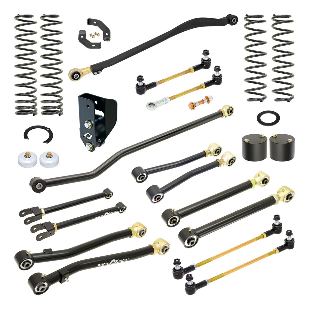 Pro Edition Johnny Joint Suspension System for JL Wrangler w/ 392 Hemi 3.5 Inch lift RockJock 4X4 RJ-JL3921-101