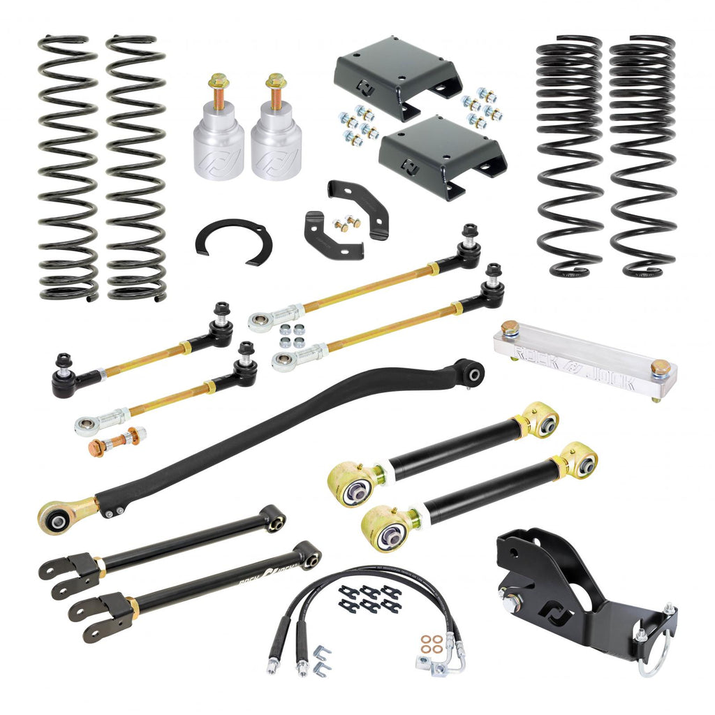 Sport Edition Johnny Joint Suspension System for JT Gladiator w/ Diesel engine 3.5 Inch lift RockJock 4X4 RJ-JTD000-101