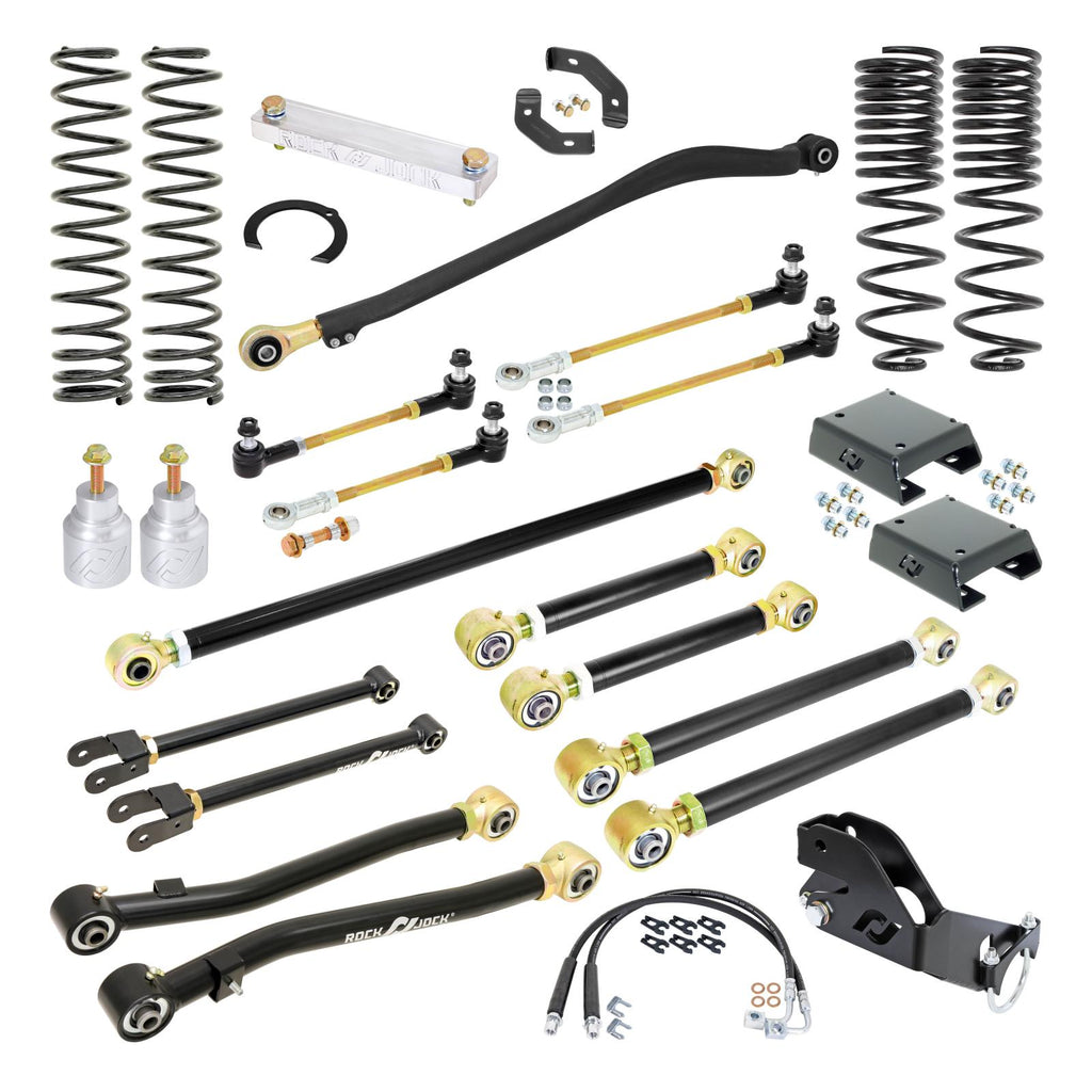 Pro Edition Johnny Joint Suspension System for JT Gladiator w/ Diesel engine 3.5 Inch lift RockJock 4X4 RJ-JTD001-101