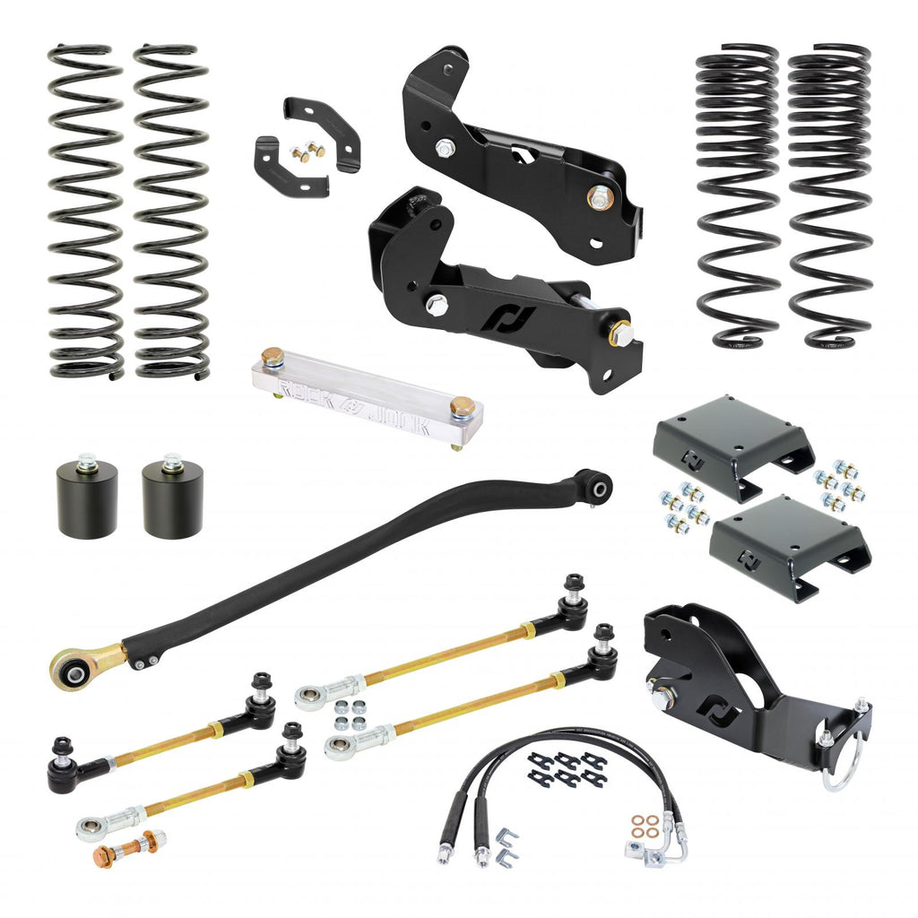 Driver Lift Kit for JT Gladiator w/ Gas V-6 3.5 Inch lift RockJock 4X4 RJ-JTG000-103