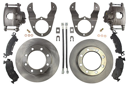 Ruffstuff Dana 70 Chevy Dually Axle Disc Brake Conversion Kit Using SRW - Skinny Pedal Racing