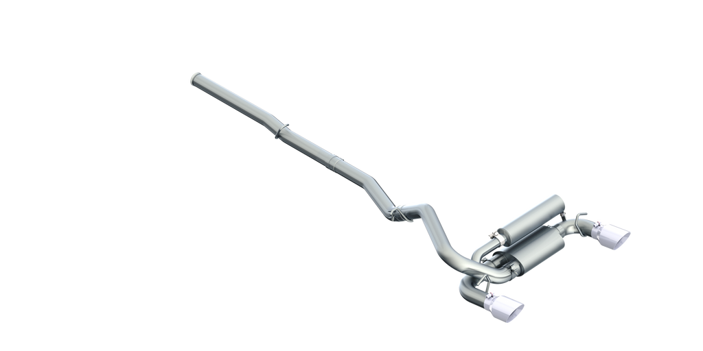 3 Inch Cat Back Exhaust System Dual Outlet For 16-18 Ford Focus RS T409 Stainless Steel MBRP S4203409