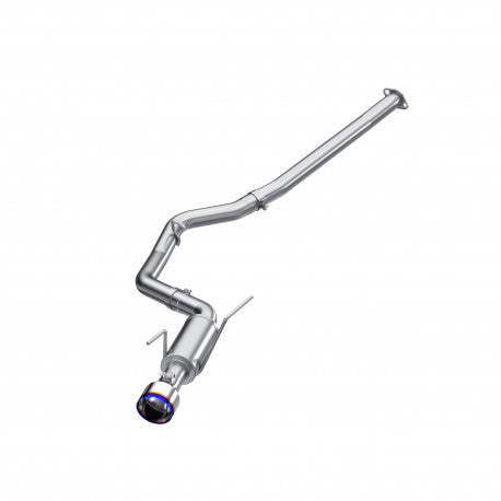 Subaru Impreza WRX/WRX STI 2.0L/2.5L 3.0 Inch Cat-Back Single Rear Exit T304 Stainless Steel with Burnt End Tip MBRP S48033BE