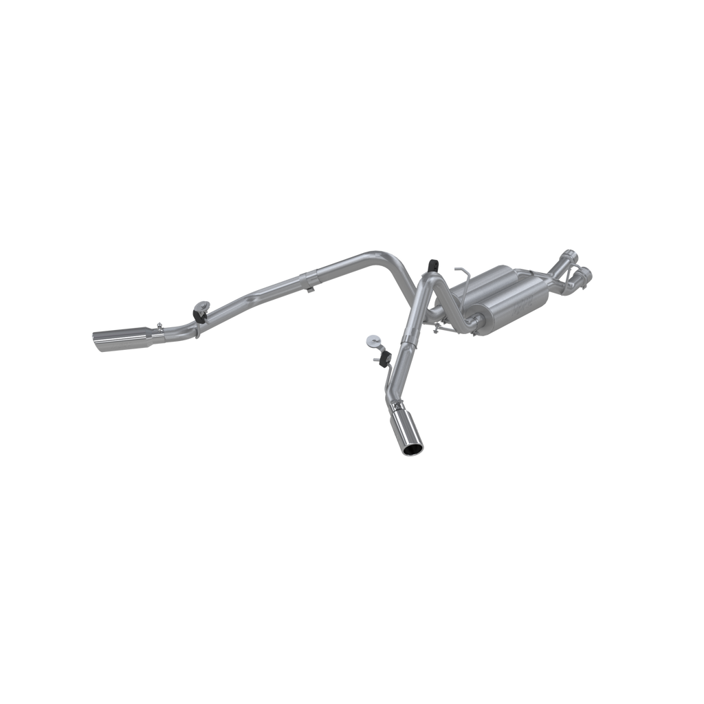 Silverado/Sierra Cat Back Exhaust System Dual Split Side Armor Plus, Chevrolet/GMC 2500 HD 6.0L EC-SB and 2007 2500HD Classic 6.0L EC-SB MBRP S5010409