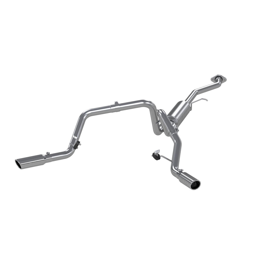 Cat Back Exhaust System Dual Split Side T409 Stainless Steel For 03-07 Silverado/Sierra 1500 MBRP S5018409