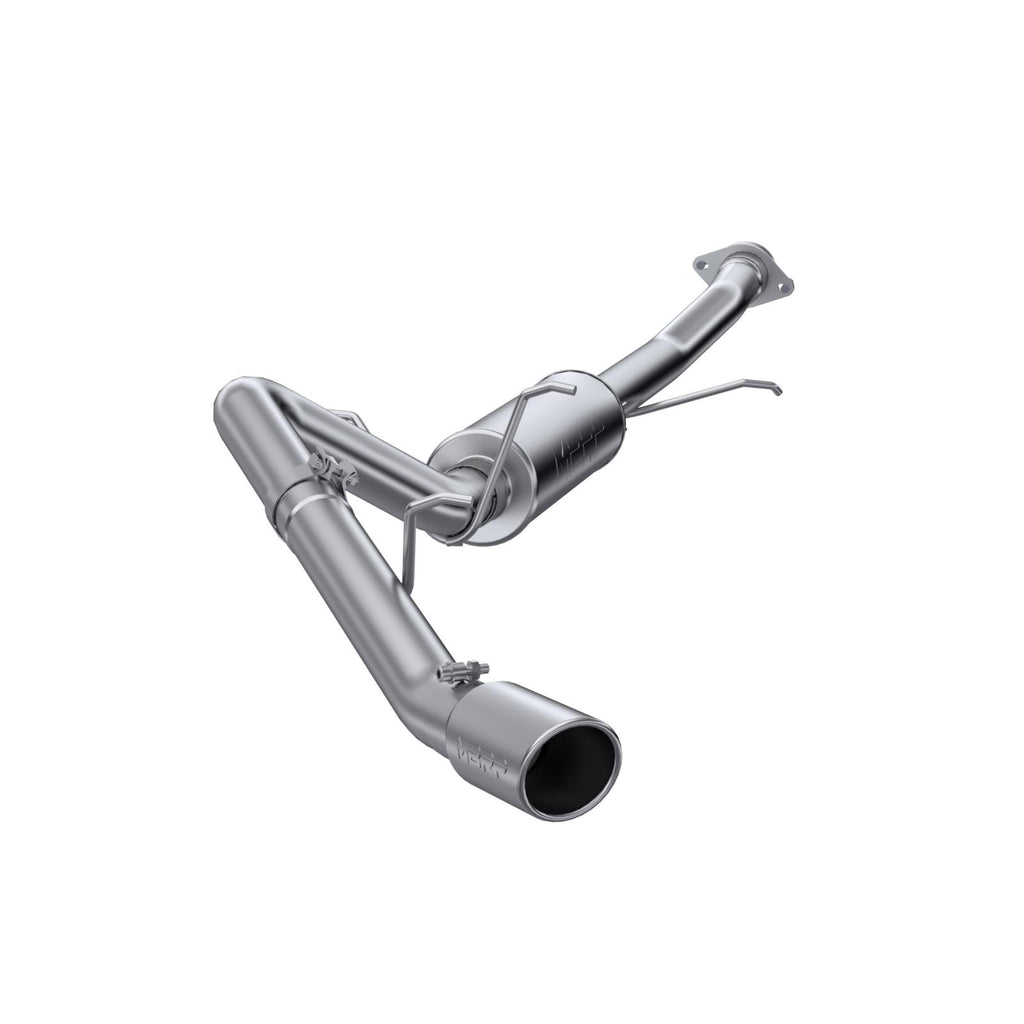 3 Inch Cat Back Exhaust System Single Side Aluminized Steel For 07-10 Escalade EXT, ESV/Yukon Denali XL MBRP S5034AL