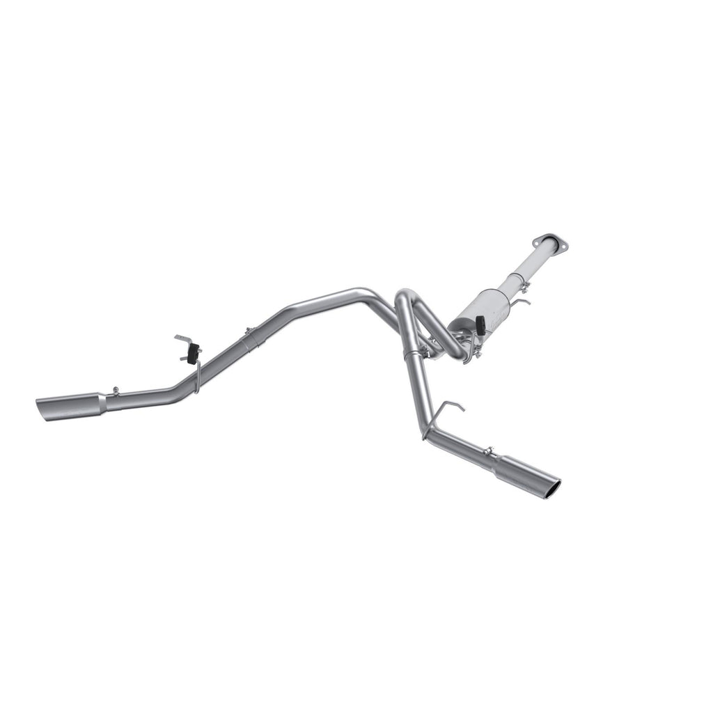 3 Inch Cat Back Exhaust System Dual Split Side Aluminized Steel For 07-08 Silverado/Sierra 1500 Next Gen MBRP S5038AL