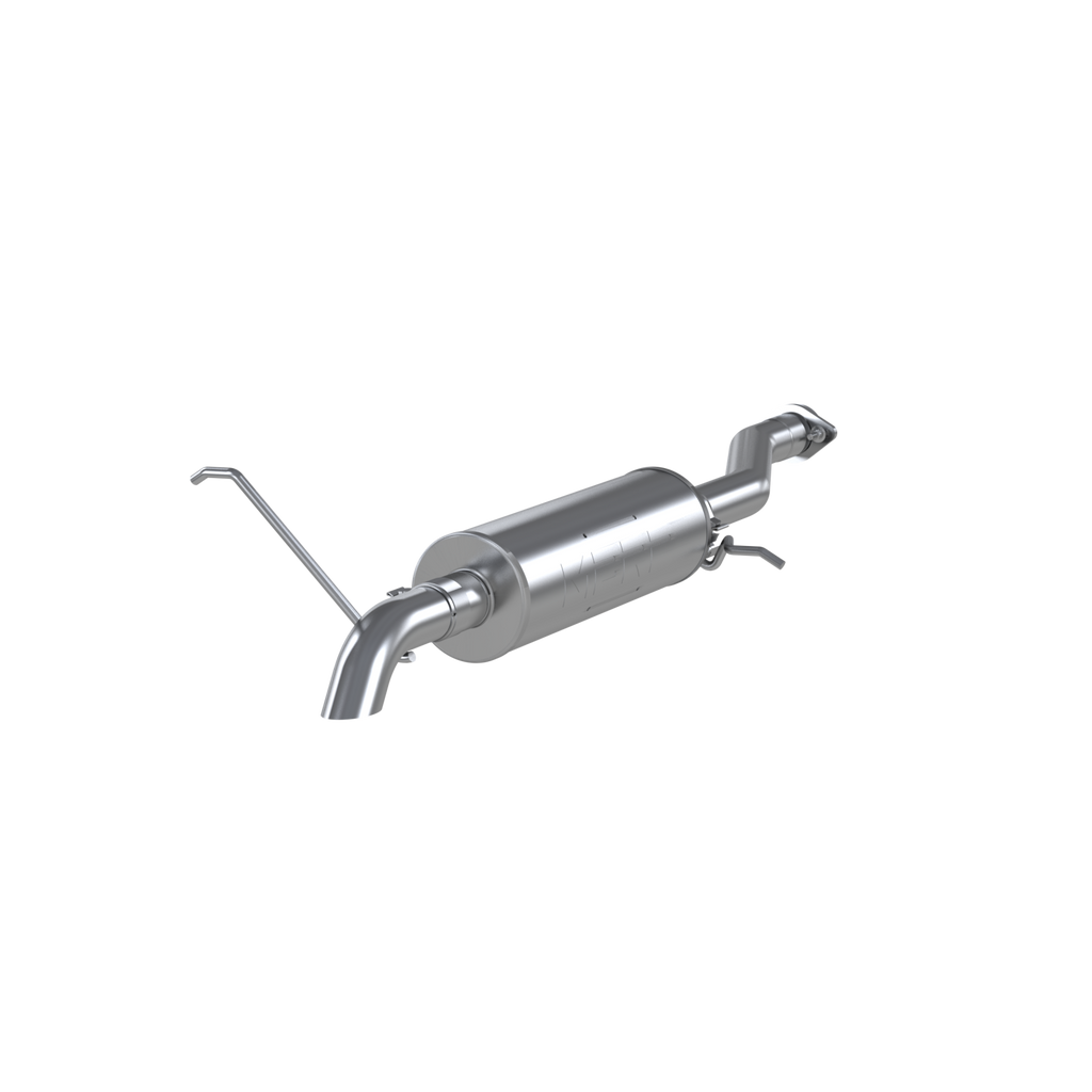 2.5 Inch Cat Back Exhaust System Before Axle Turn Down For 04-12 Colorado/Canyon Extended/Crew Cab Short Bed Aluminized Steel MBRP S5052AL