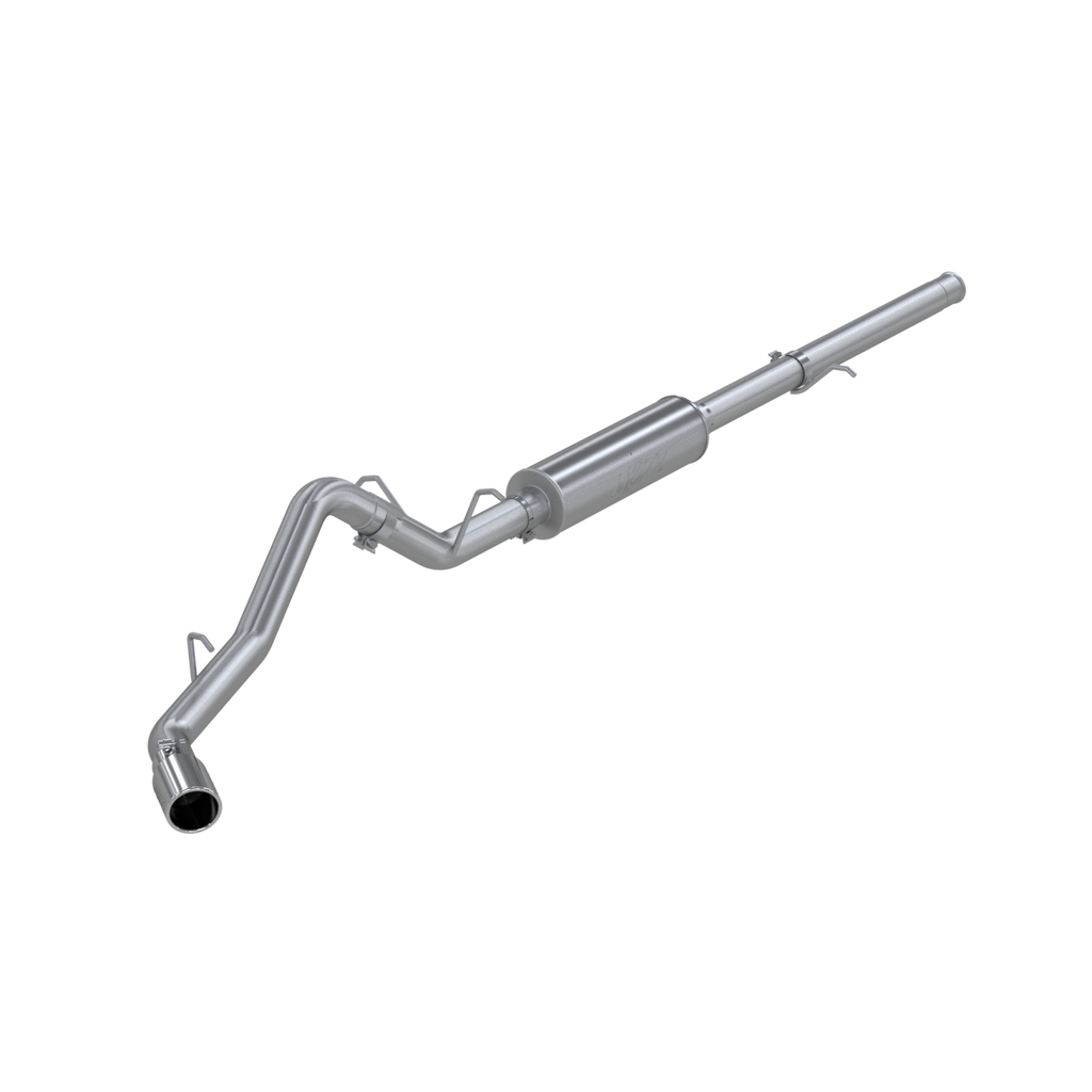 Cat Back Exhaust System Single Side T409 Stainless Steel For 09-13 Silverado/Sierra 1500 MBRP S5054409