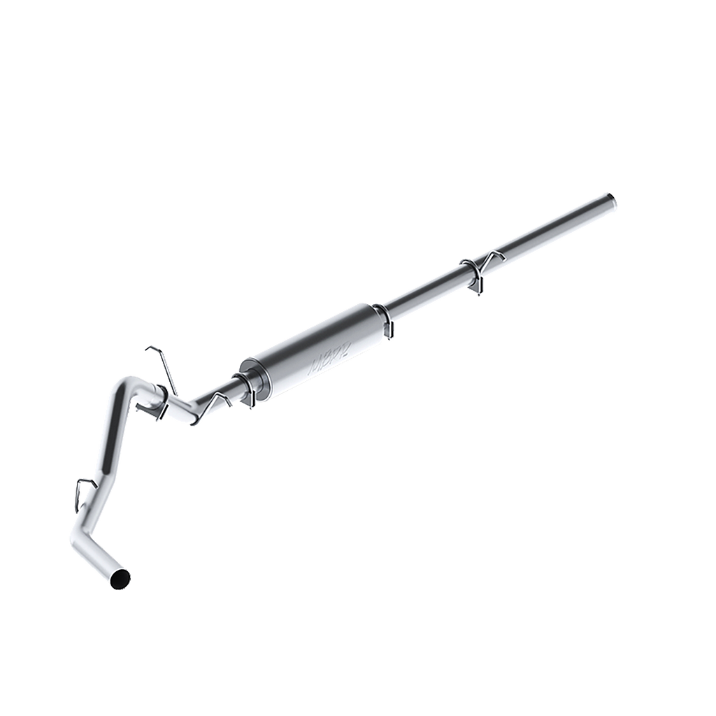 Cat Back Exhaust System Single Side Aluminized Steel For 09-13 Silverado/Sierra 1500 MBRP S5054P