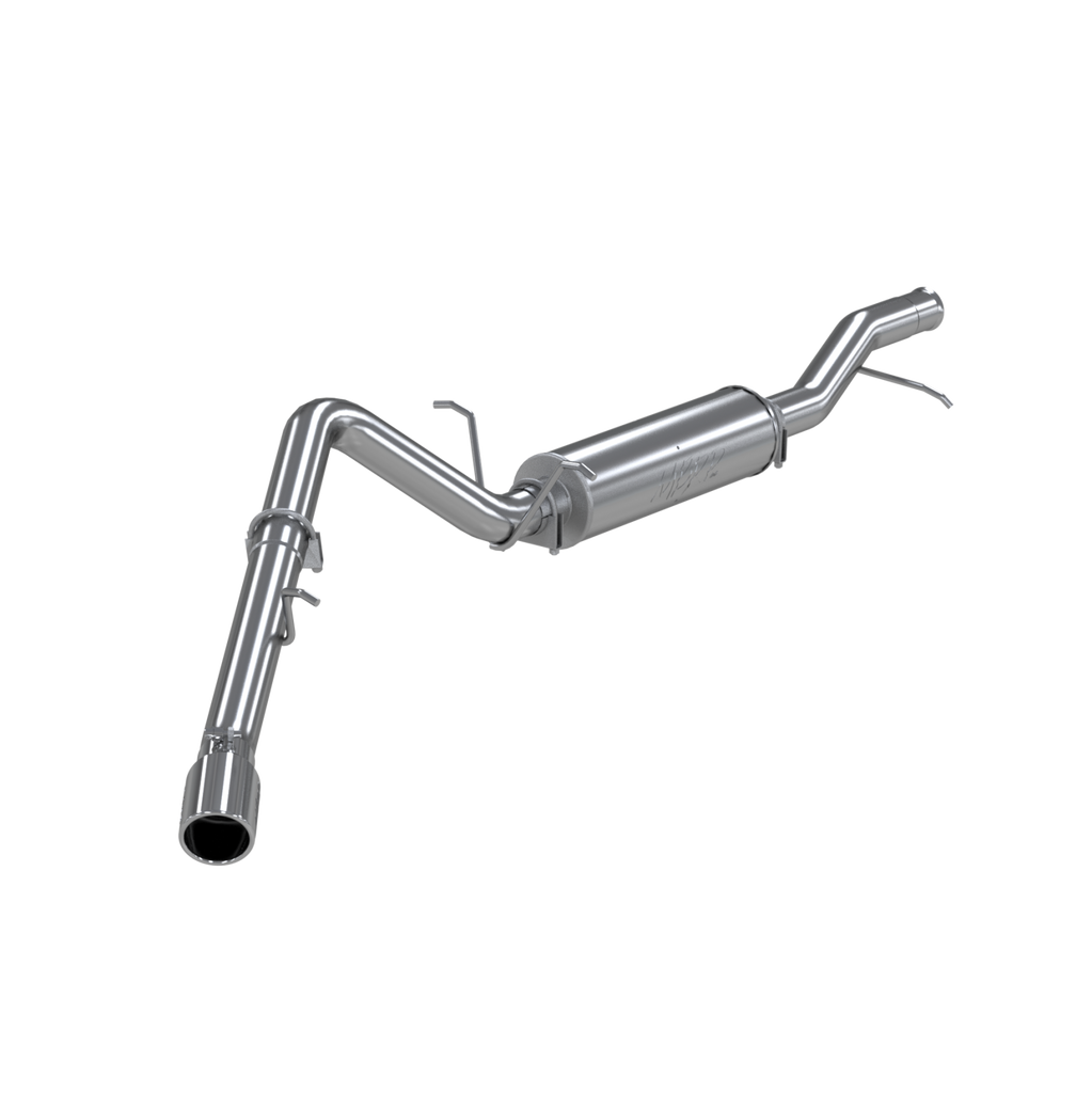 Cat Back Exhaust System Single Side Aluminized Steel For 09-14 Chevrolet/GMC Yukon/Chevy Tahoe 5.3L MBRP S5062AL