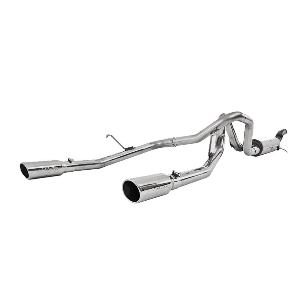 Cat Back Exhaust System Dual Rear 409 For 09-12 Colorado/Canyon 5.3L V8 Extended Cab/Crew Cab Short Bed MBRP S5074409