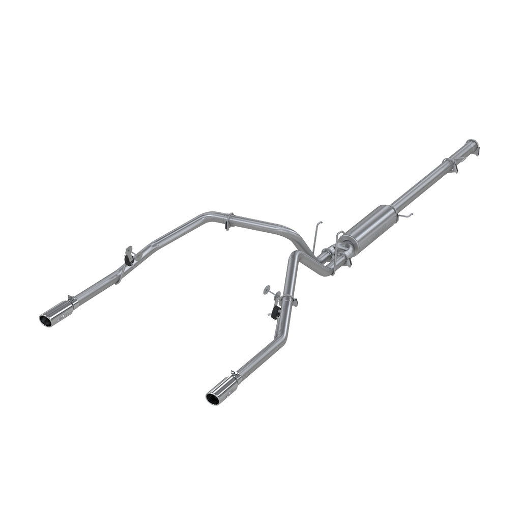 3 Inch Cat Back Exhaust System Dual Split Rear For 06-08 Dodge Ram Hemi 1500 5.7L Standard Cab/Crew Cab/Short Bed Aluminized Steel MBRP S5126AL