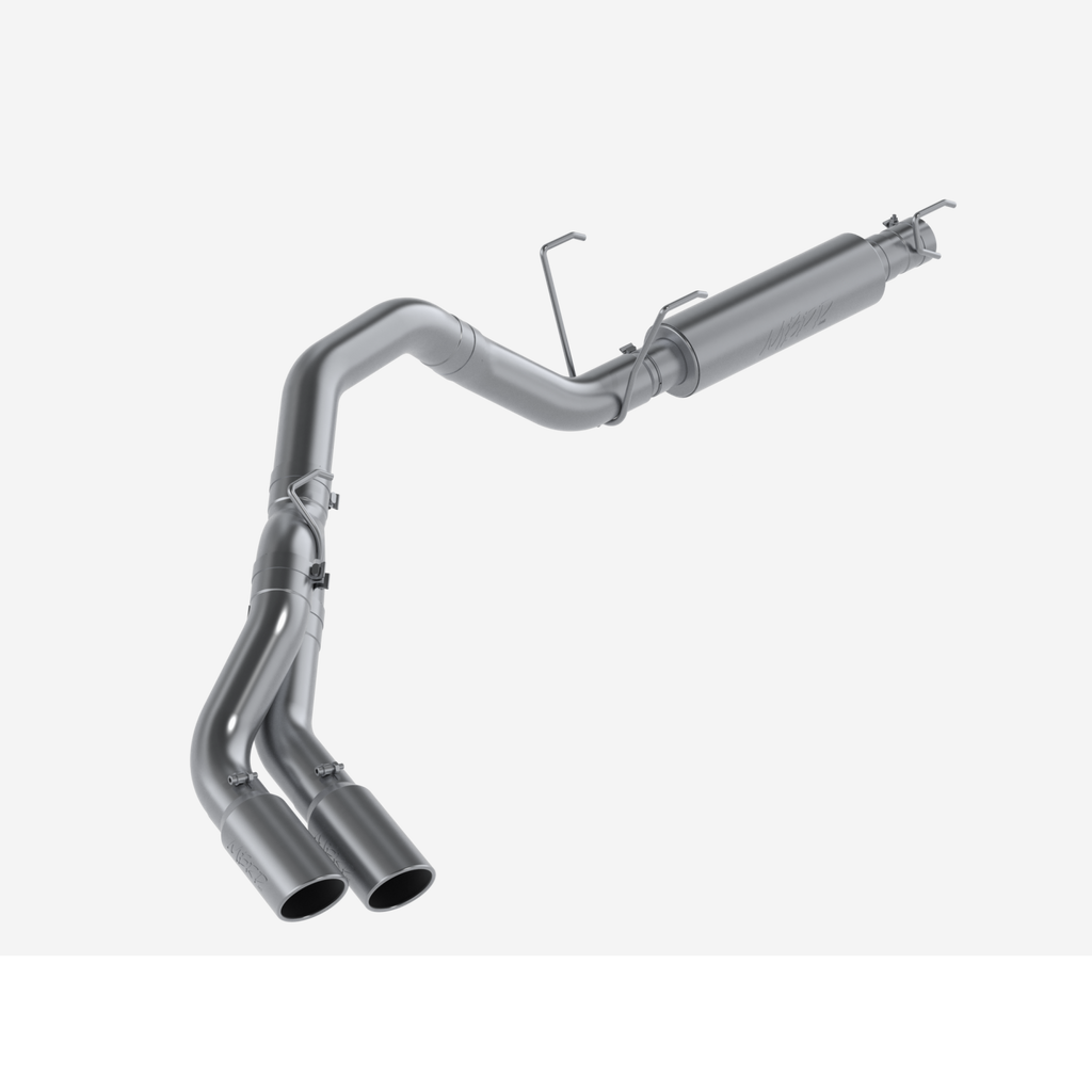 4 Inch Cat Back Exhaust System For 14-22 RAM 2500/3500 6.4L Single Side Dual Outlet Aluminized Steel MBRP S5150AL