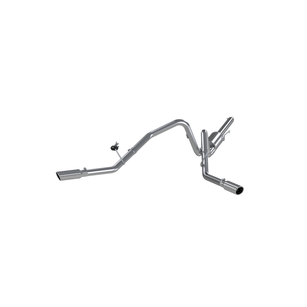 3 Inch Cat Back Exhaust System Dual Split Side Aluminized Steel For 04-08 Ford F-150 MBRP S5204AL