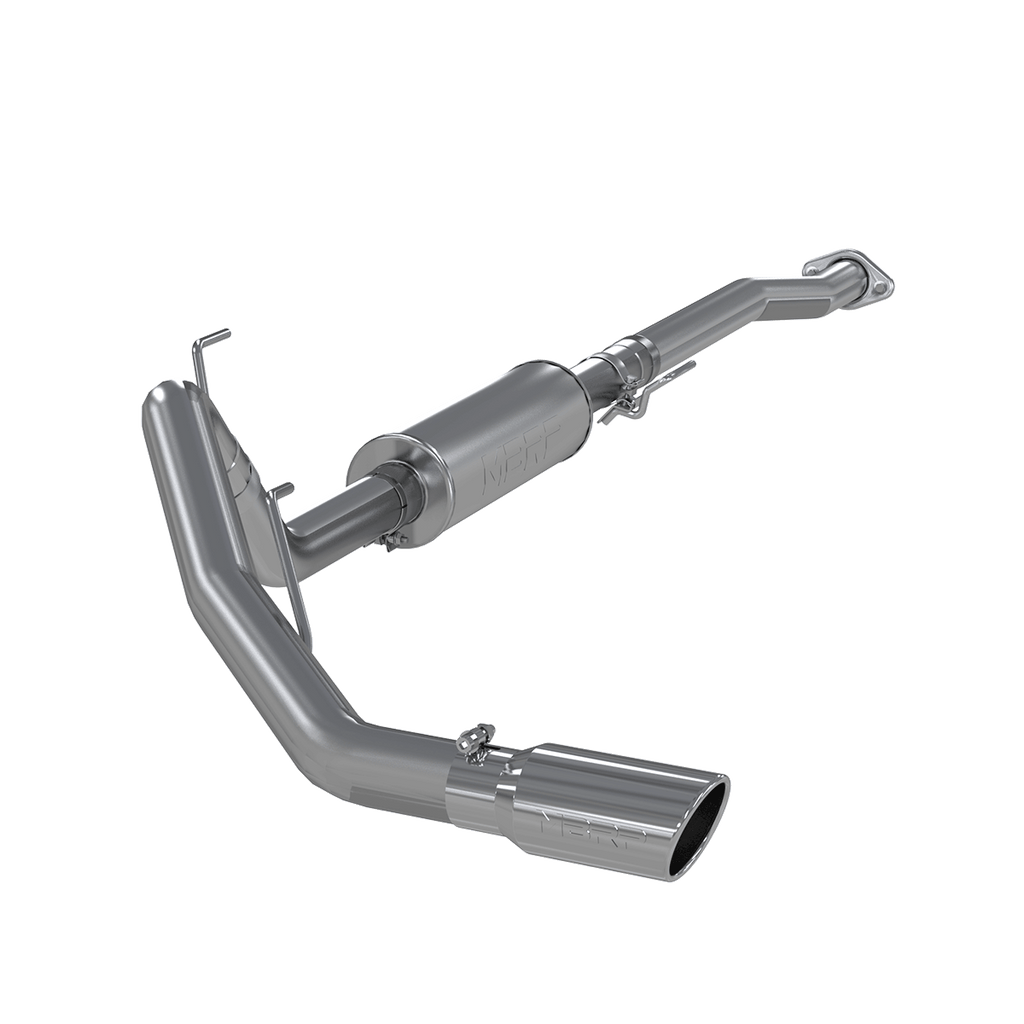 3 Inch Cat Back Exhaust System Single Side Exit Aluminized Steel For 11-14 Ford F-150 V6 EcoBoost MBRP S5236AL